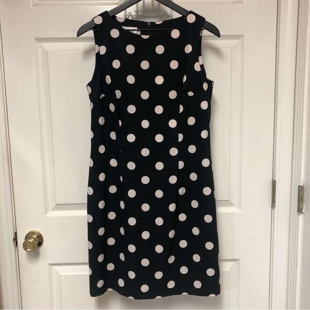 ALYX Limited Polka Dot Sleeveless Black Dress
